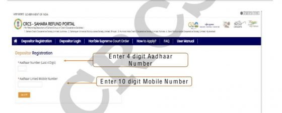 Sahara Refund Online